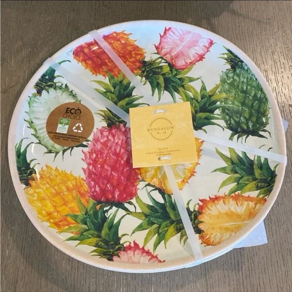 NEW

ECO Choice Pineapple Set of 4- Dinner Plates 🍍 - Picture 2 of 2